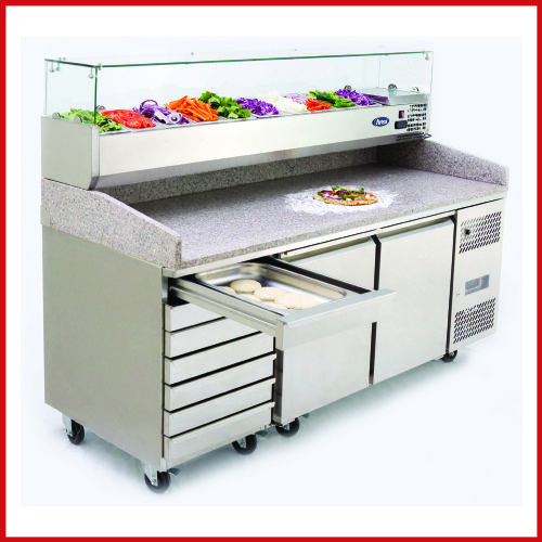 Atosa EPF3480GR Pizza Prep Table